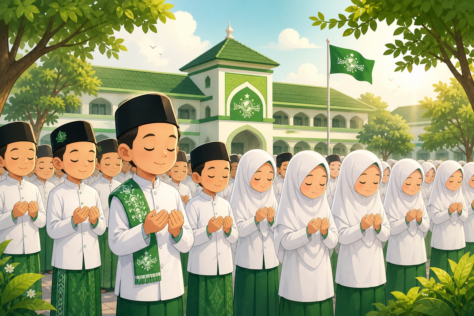 Peringatan Hari Santri Nasional: Apel & Doa Bersama